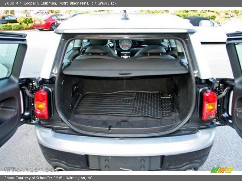 Astro Black Metallic / Grey/Black 2008 Mini Cooper S Clubman