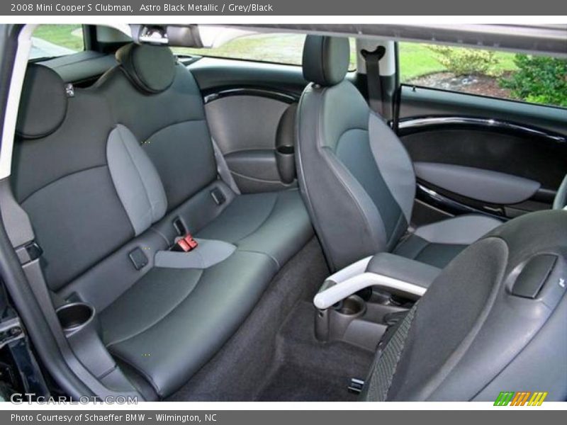 Astro Black Metallic / Grey/Black 2008 Mini Cooper S Clubman