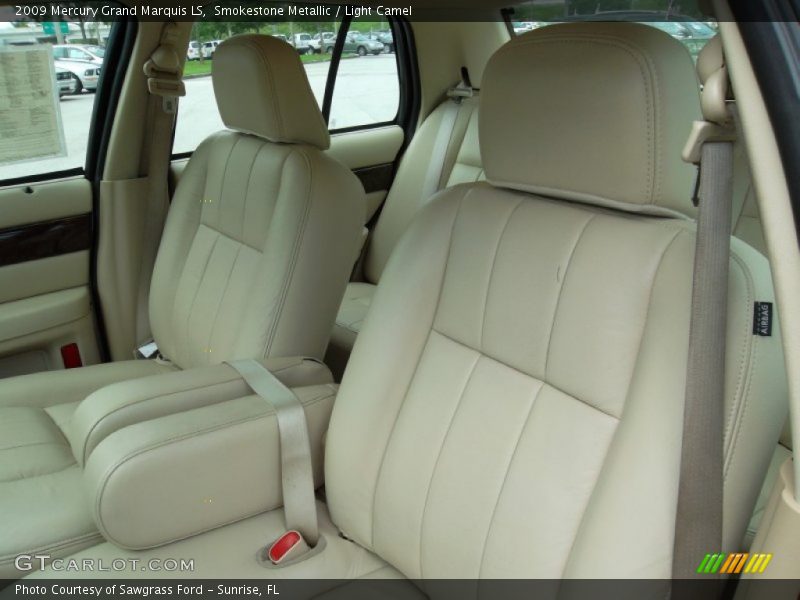 Smokestone Metallic / Light Camel 2009 Mercury Grand Marquis LS