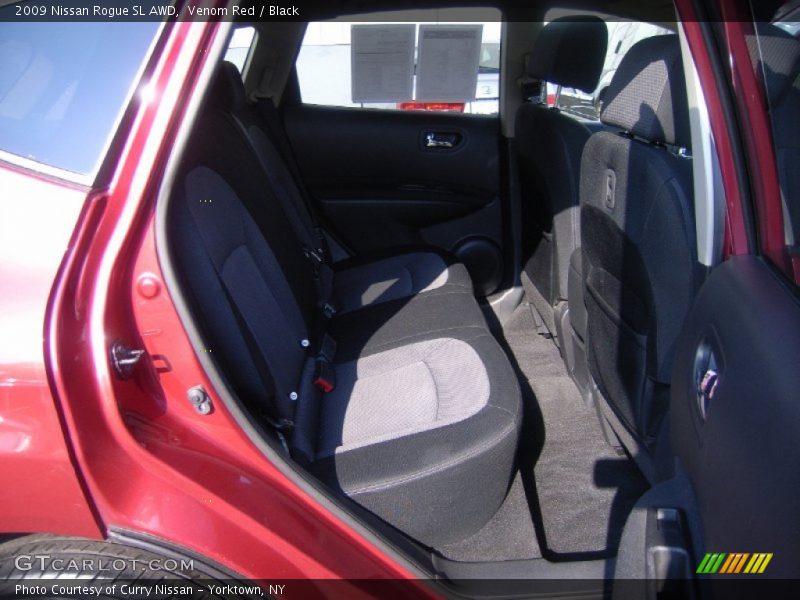 Venom Red / Black 2009 Nissan Rogue SL AWD