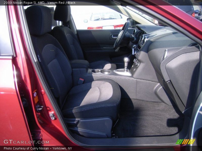 Venom Red / Black 2009 Nissan Rogue SL AWD