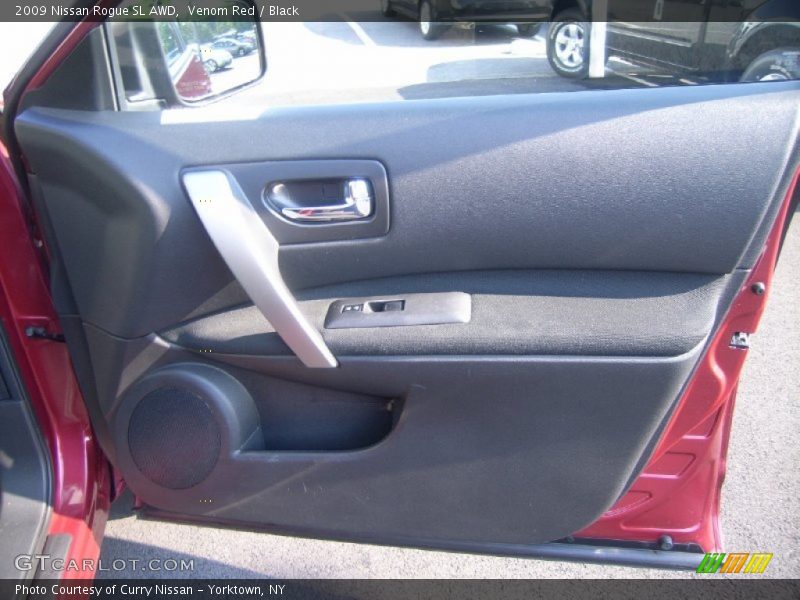 Venom Red / Black 2009 Nissan Rogue SL AWD