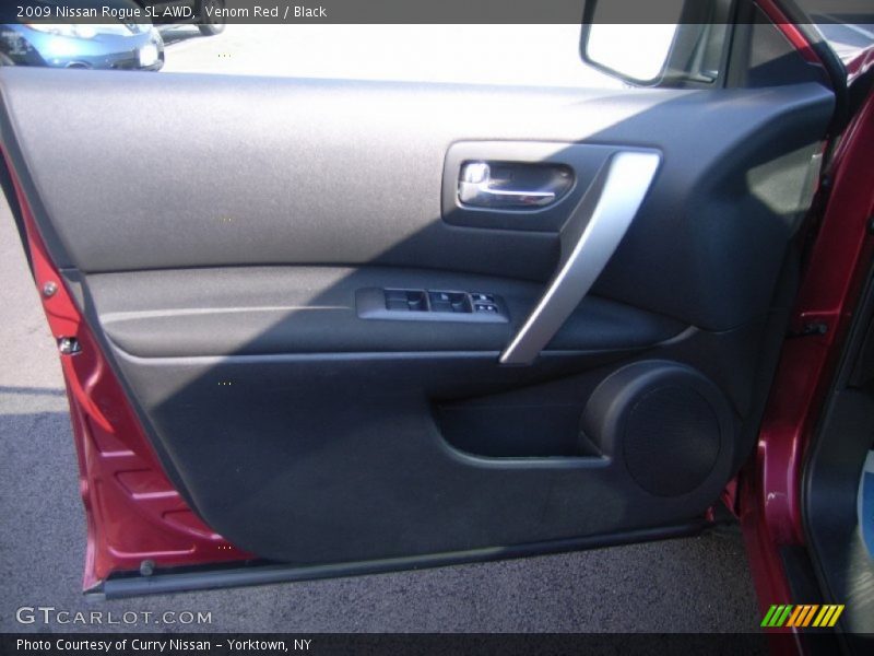 Venom Red / Black 2009 Nissan Rogue SL AWD