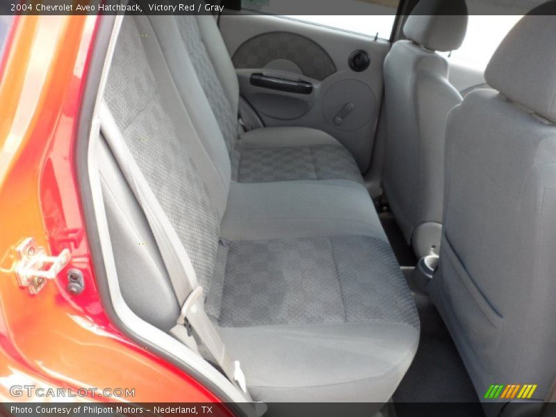  2004 Aveo Hatchback Gray Interior
