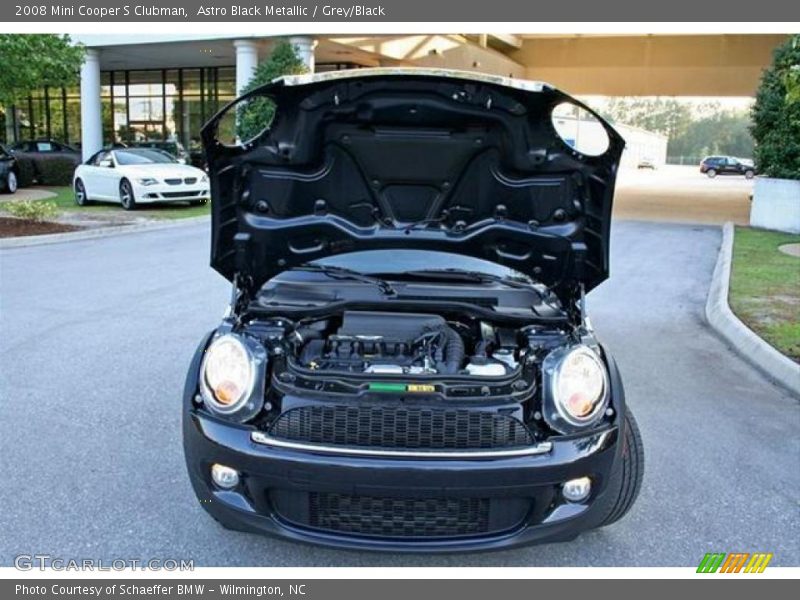 Astro Black Metallic / Grey/Black 2008 Mini Cooper S Clubman
