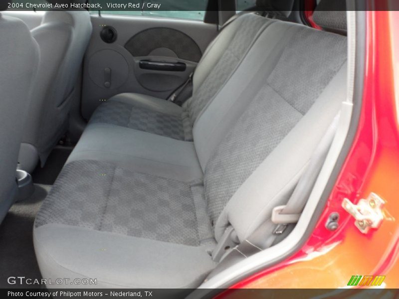  2004 Aveo Hatchback Gray Interior