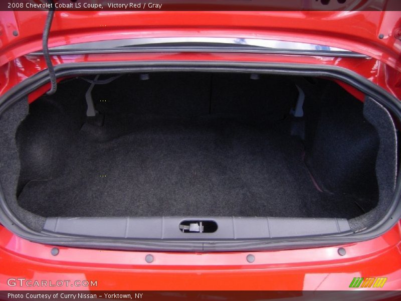 Victory Red / Gray 2008 Chevrolet Cobalt LS Coupe