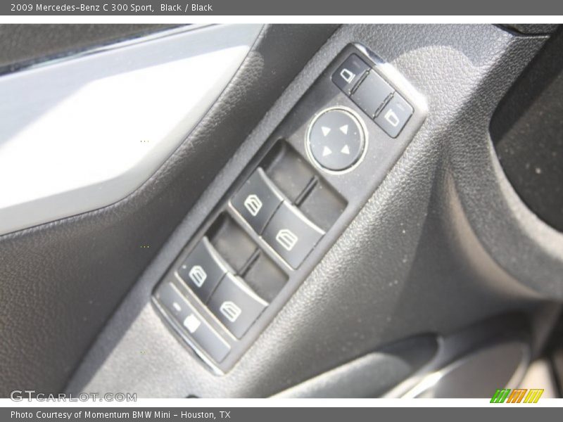 Black / Black 2009 Mercedes-Benz C 300 Sport