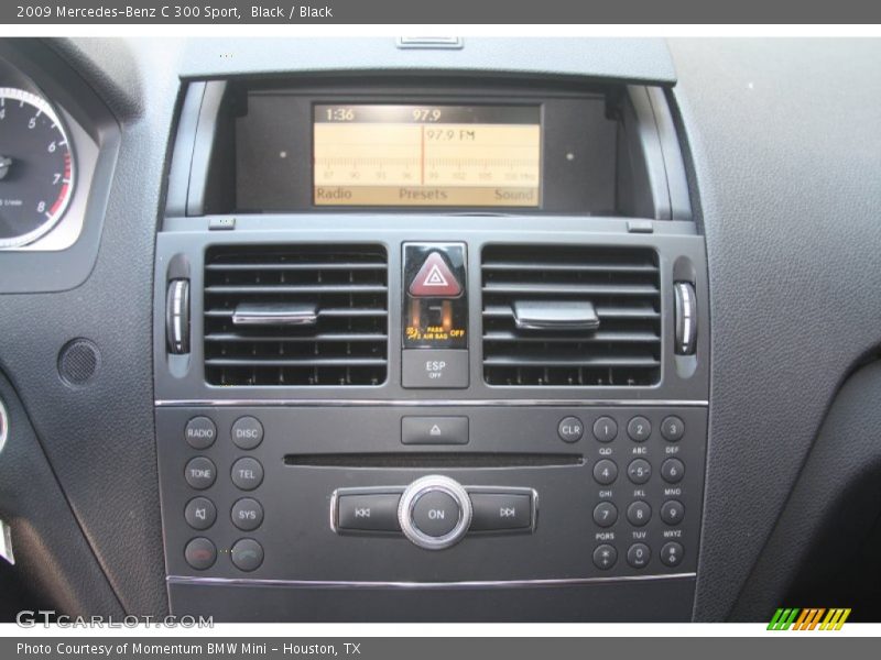 Black / Black 2009 Mercedes-Benz C 300 Sport