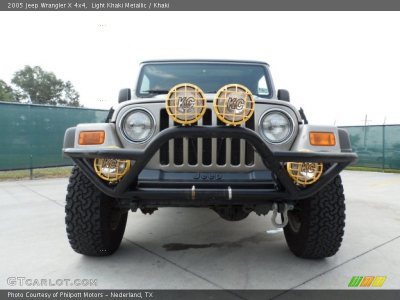 Light Khaki Metallic / Khaki 2005 Jeep Wrangler X 4x4
