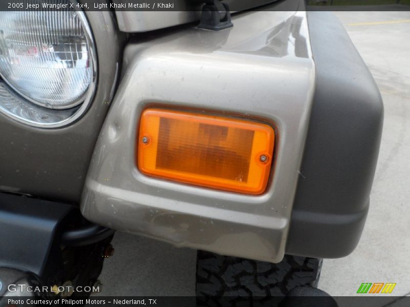 Light Khaki Metallic / Khaki 2005 Jeep Wrangler X 4x4