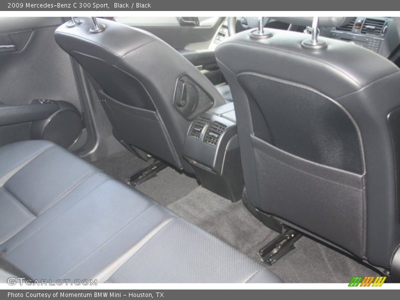 Black / Black 2009 Mercedes-Benz C 300 Sport