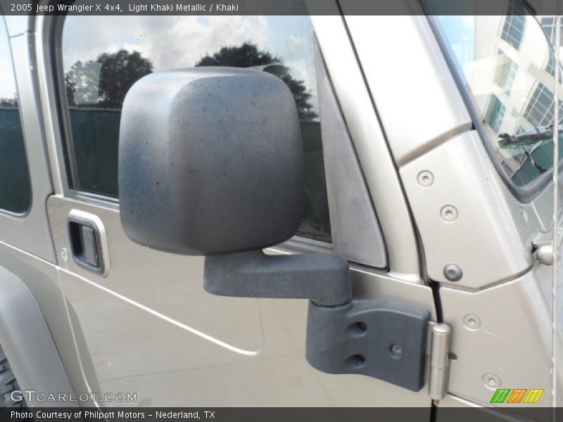 Light Khaki Metallic / Khaki 2005 Jeep Wrangler X 4x4
