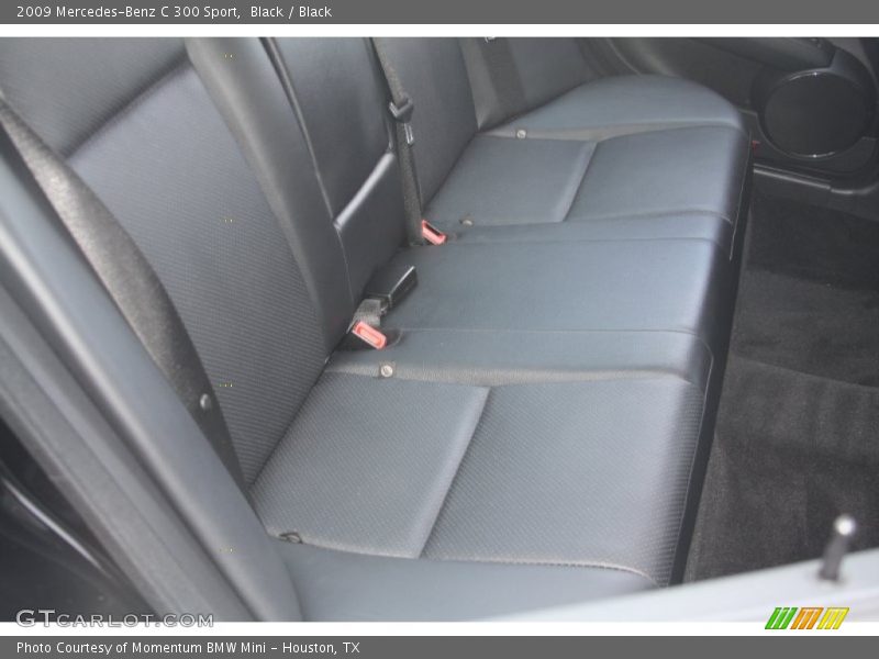 Black / Black 2009 Mercedes-Benz C 300 Sport