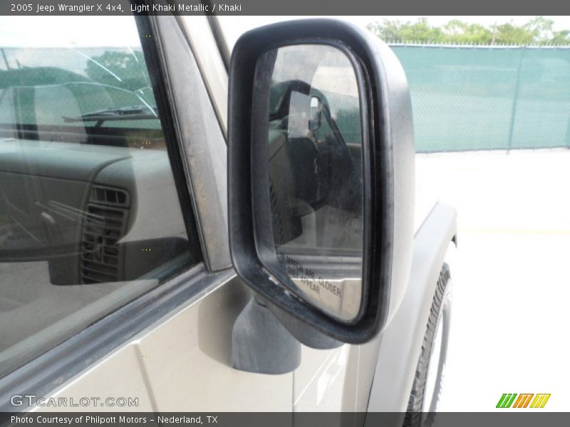 Light Khaki Metallic / Khaki 2005 Jeep Wrangler X 4x4