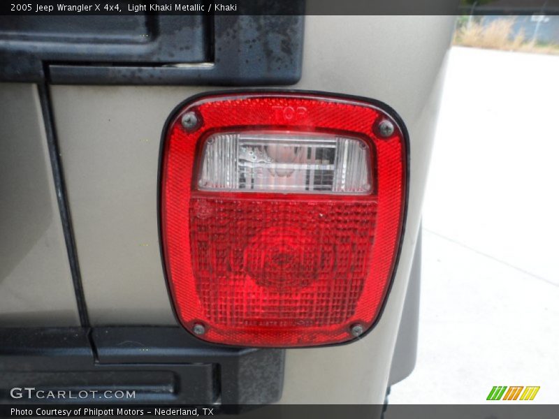 Light Khaki Metallic / Khaki 2005 Jeep Wrangler X 4x4