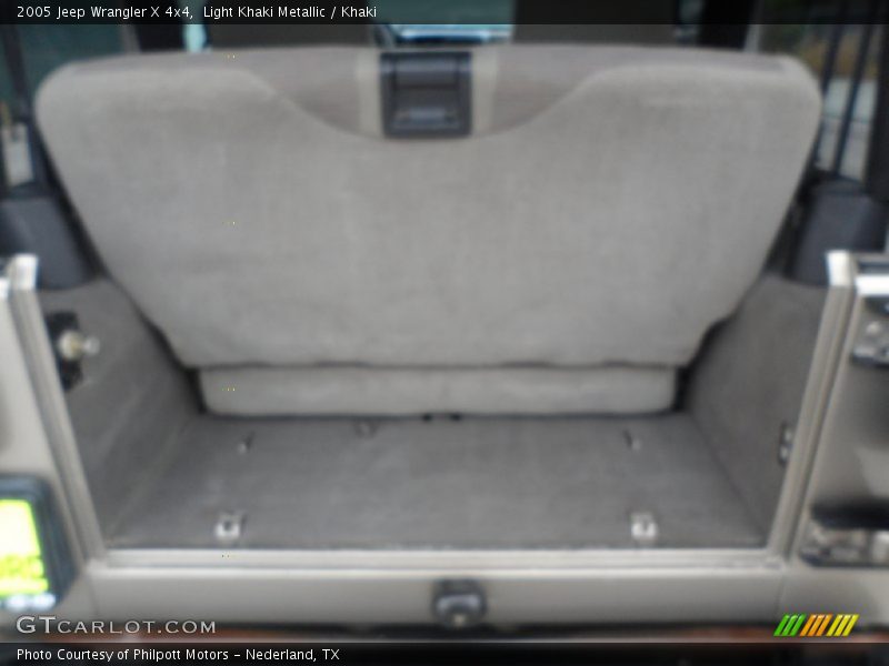 Light Khaki Metallic / Khaki 2005 Jeep Wrangler X 4x4