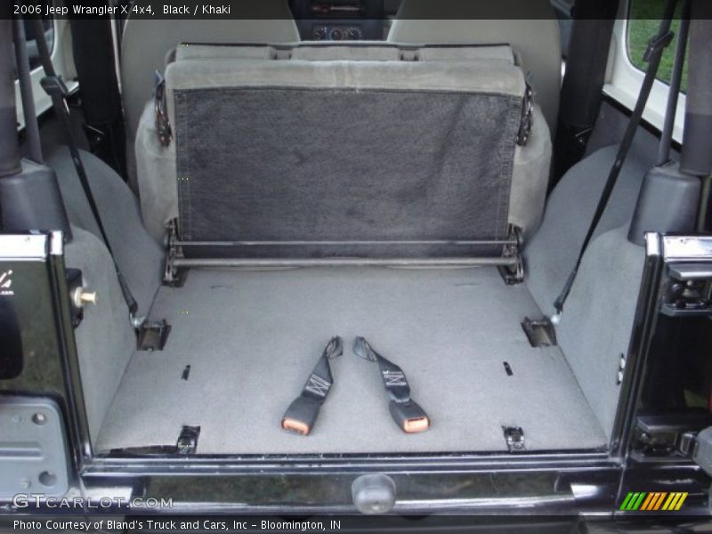Black / Khaki 2006 Jeep Wrangler X 4x4