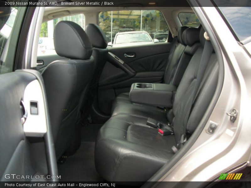 Brilliant Silver Metallic / Black 2009 Nissan Murano SL AWD