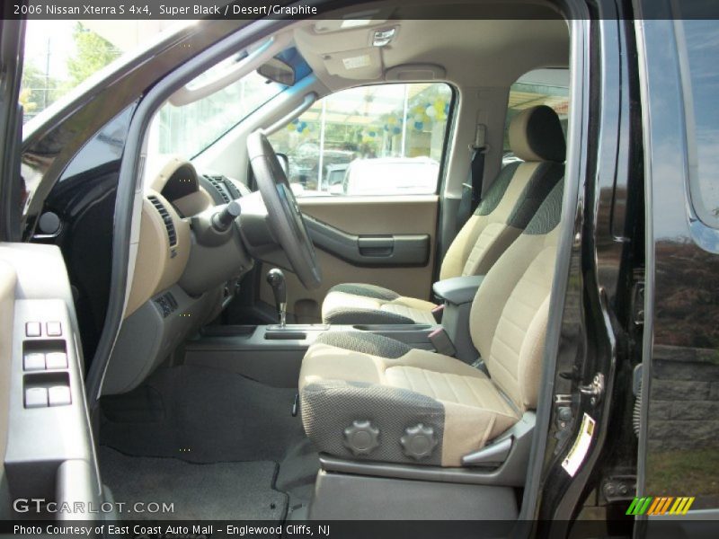 Super Black / Desert/Graphite 2006 Nissan Xterra S 4x4