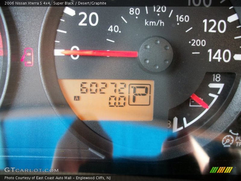 Super Black / Desert/Graphite 2006 Nissan Xterra S 4x4