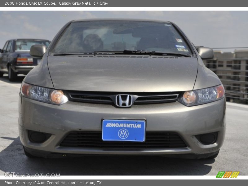 Galaxy Gray Metallic / Gray 2008 Honda Civic LX Coupe