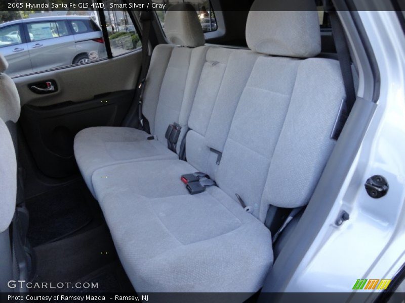 Smart Silver / Gray 2005 Hyundai Santa Fe GLS 4WD