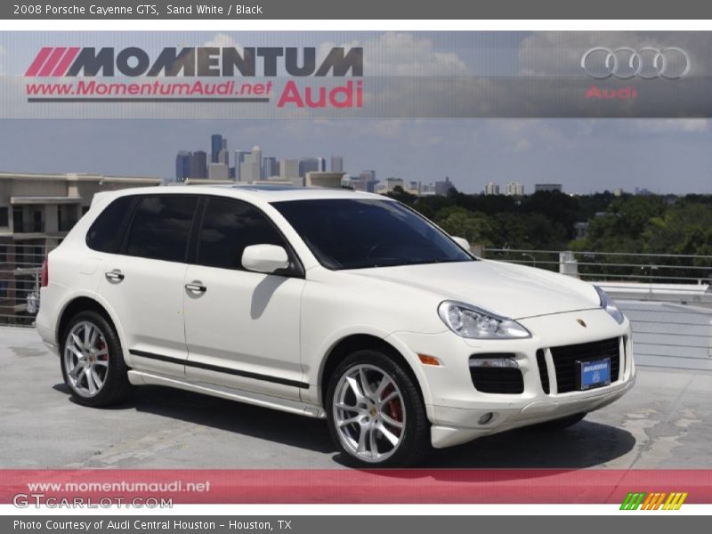 Sand White / Black 2008 Porsche Cayenne GTS