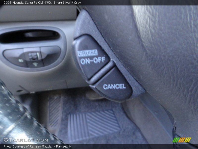 Smart Silver / Gray 2005 Hyundai Santa Fe GLS 4WD