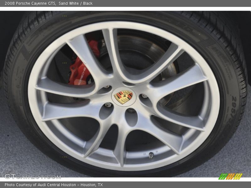 Sand White / Black 2008 Porsche Cayenne GTS
