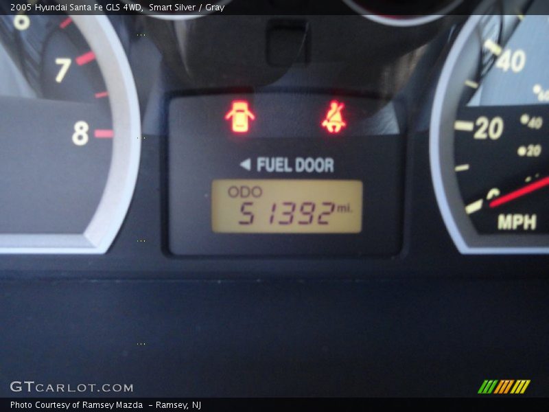 Smart Silver / Gray 2005 Hyundai Santa Fe GLS 4WD