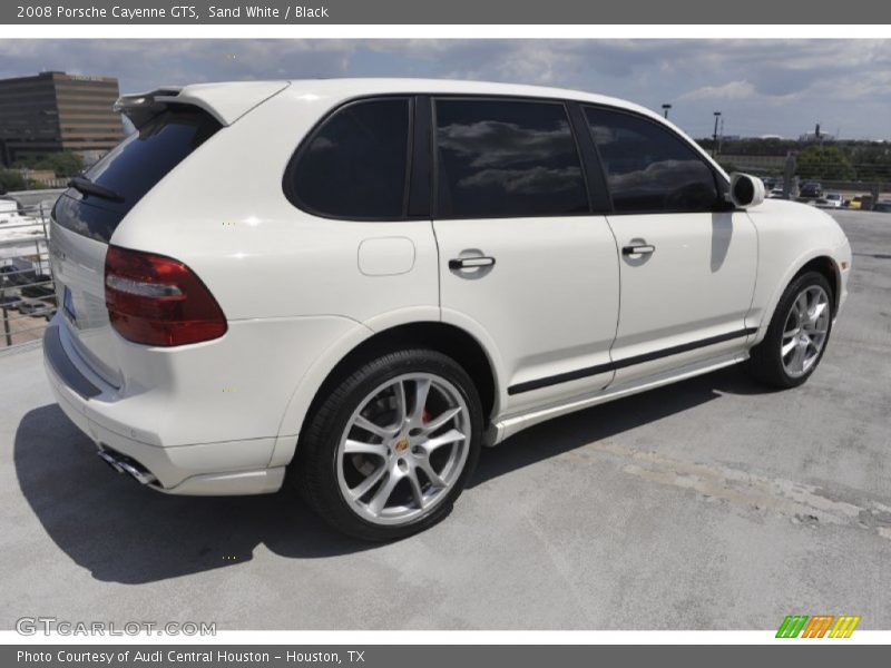 Sand White / Black 2008 Porsche Cayenne GTS