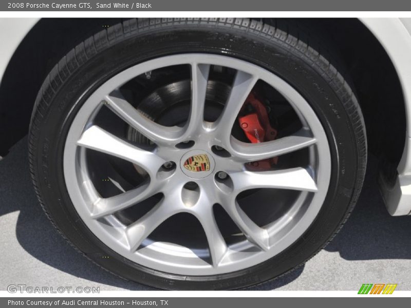 Sand White / Black 2008 Porsche Cayenne GTS