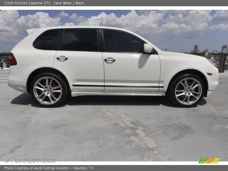 Sand White / Black 2008 Porsche Cayenne GTS