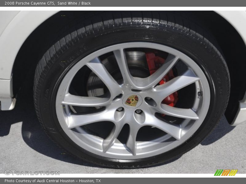Sand White / Black 2008 Porsche Cayenne GTS