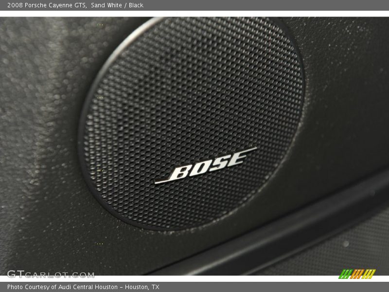 Sand White / Black 2008 Porsche Cayenne GTS