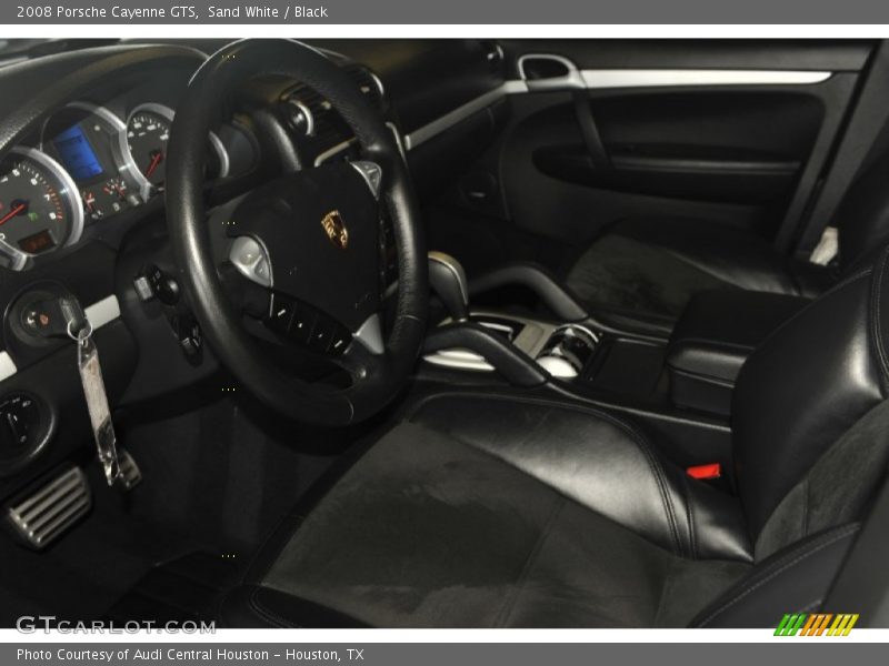 Sand White / Black 2008 Porsche Cayenne GTS