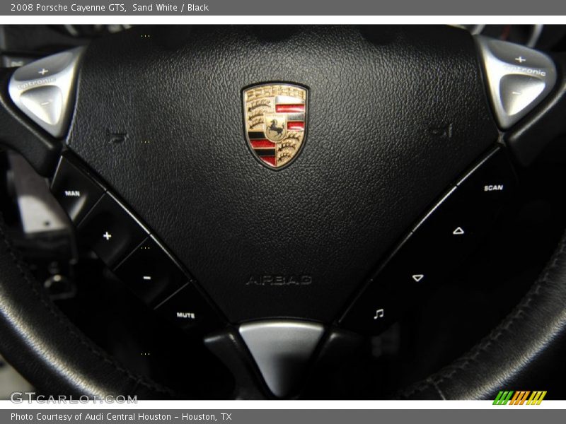 Sand White / Black 2008 Porsche Cayenne GTS