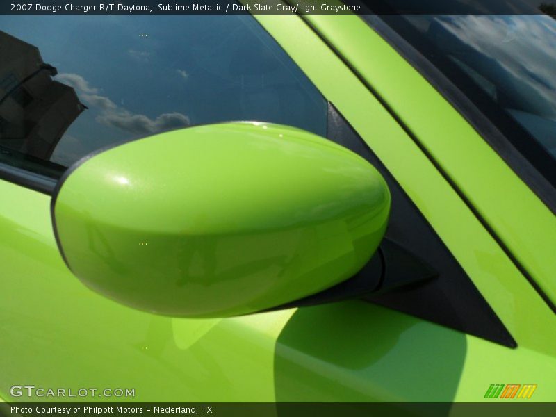 Sublime Metallic / Dark Slate Gray/Light Graystone 2007 Dodge Charger R/T Daytona