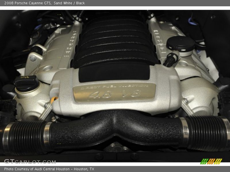 Sand White / Black 2008 Porsche Cayenne GTS