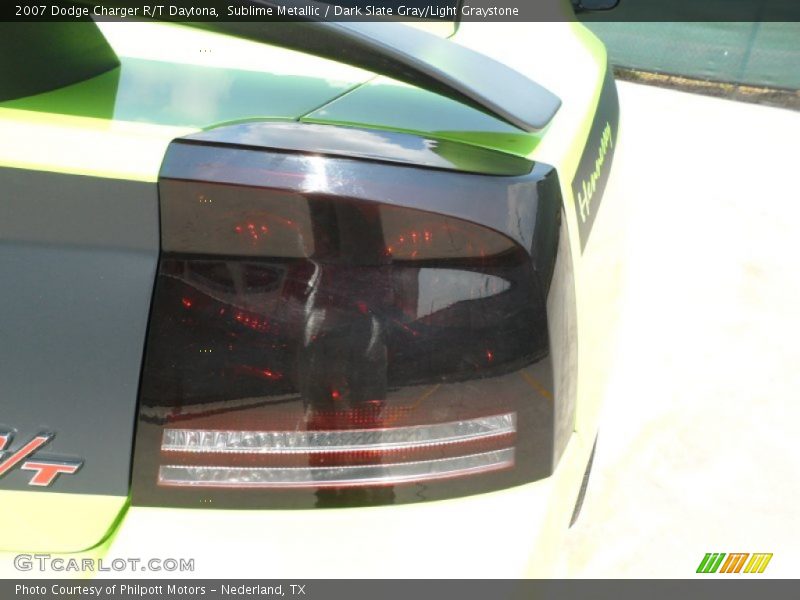 Sublime Metallic / Dark Slate Gray/Light Graystone 2007 Dodge Charger R/T Daytona