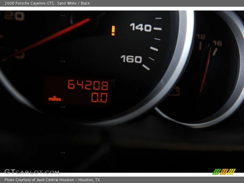Sand White / Black 2008 Porsche Cayenne GTS