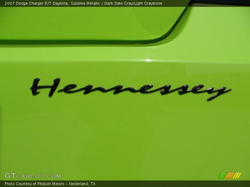 Sublime Metallic / Dark Slate Gray/Light Graystone 2007 Dodge Charger R/T Daytona