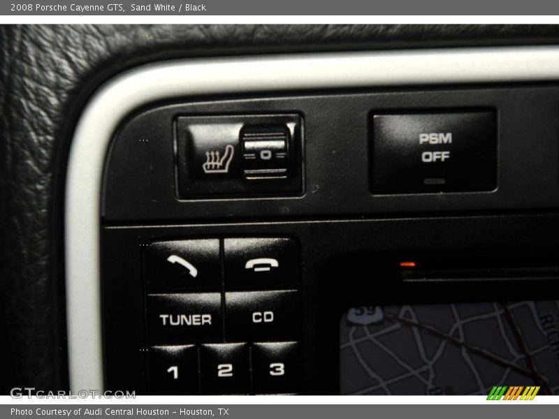 Sand White / Black 2008 Porsche Cayenne GTS