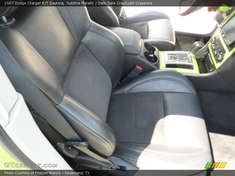  2007 Charger R/T Daytona Dark Slate Gray/Light Graystone Interior