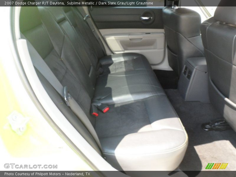 Sublime Metallic / Dark Slate Gray/Light Graystone 2007 Dodge Charger R/T Daytona