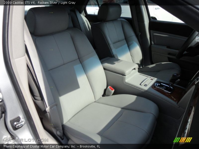 Radiant Silver / Light Gray 2009 Cadillac STS V6