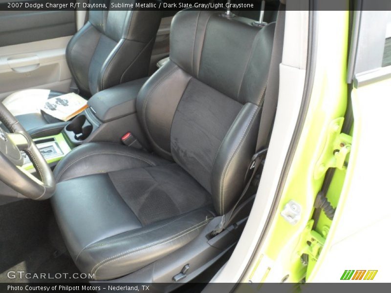 2007 Charger R/T Daytona Dark Slate Gray/Light Graystone Interior