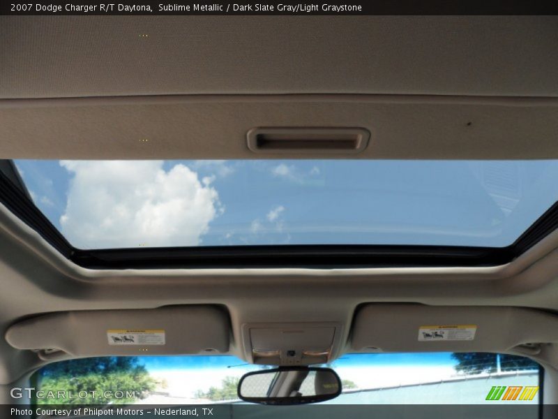 Sublime Metallic / Dark Slate Gray/Light Graystone 2007 Dodge Charger R/T Daytona