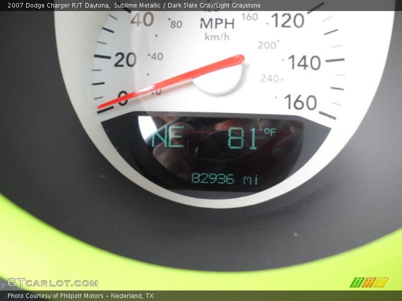 Sublime Metallic / Dark Slate Gray/Light Graystone 2007 Dodge Charger R/T Daytona